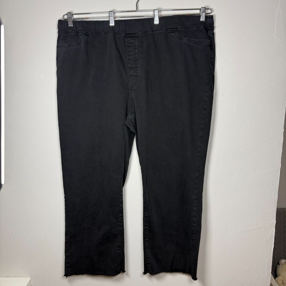 Eileen Fisher Jeans 3X Charcoal Denim Pull On